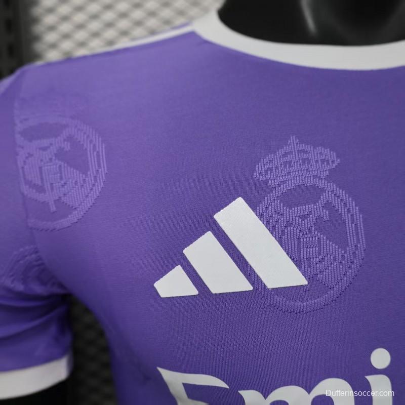 Player Version 25/26 Real Madrid Purple Special Jersey