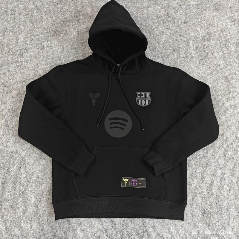 25/26 Barcelona Fleece-lined Kobe Fleece-lined hoodie 9 Colors