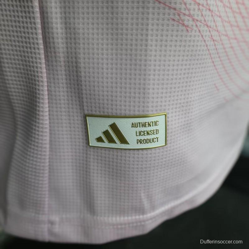 Player Version 25/26 Arsenal Pink Pre-Match Jersey