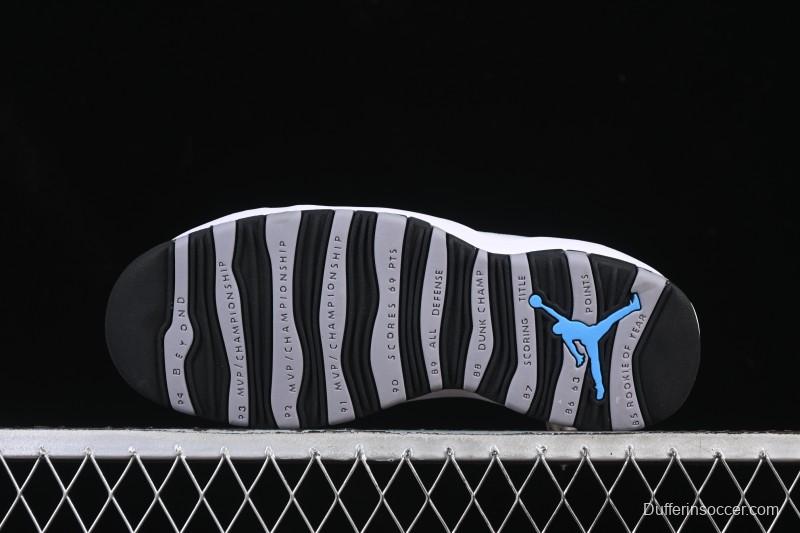 Nike Air Jordan 10 Retro Light Steel Grey Basketball Shoes - HJ6779-104