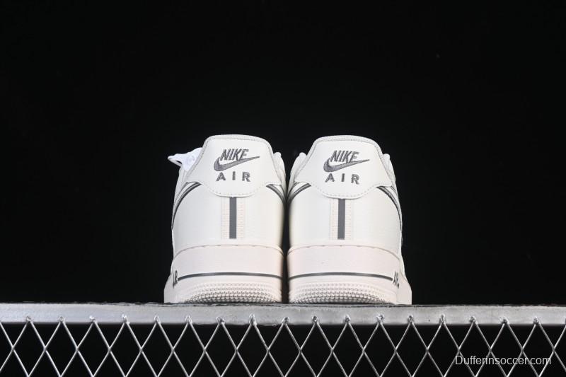 Nike Air Force 1 '07 Low Casual Sneakers with Full-Length Air Cushion - IB7677-101