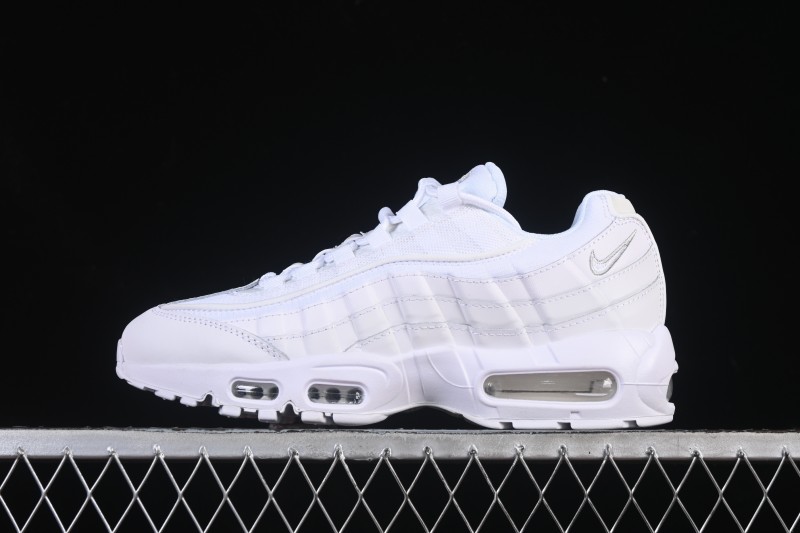 Nike Air Max 95 Retro Cushioned Running Shoes with Air Sole - CT1268-100