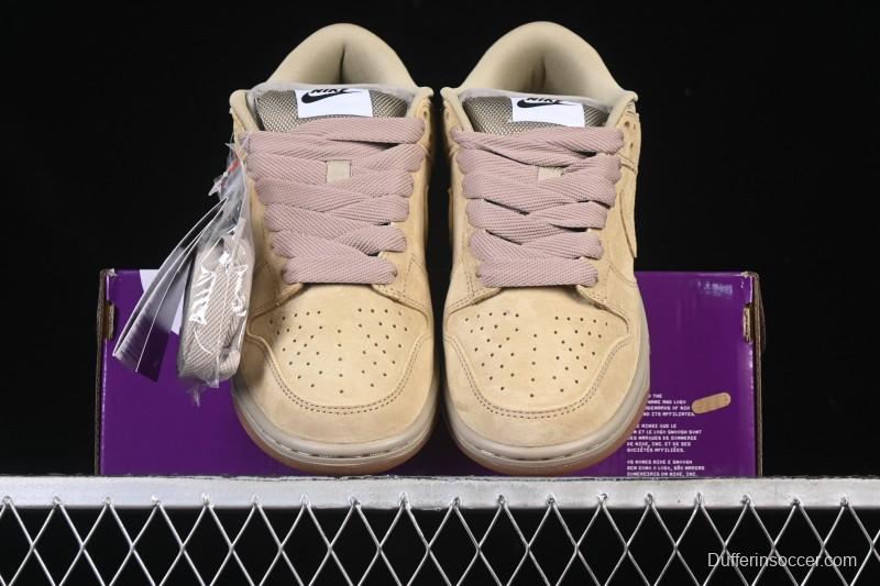 Nike SB Dunk Low Pro Skateboarding Shoes with Parachute Beige Design - HJ0367-200