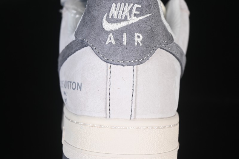 Nike Air Force 1'07 Low LV Collaboration Dual-Tone Gray Graffiti Casual Sneakers - CX5050-Y07