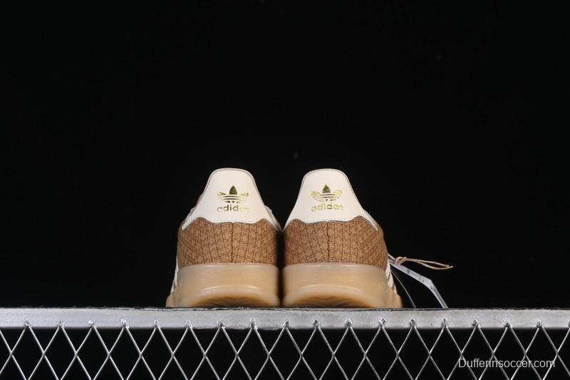 Adidas Originals Gazelle Indoor Retro Casual Slip-Resistant Wear-Resistant Low-Top Skate Shoes - JR8851