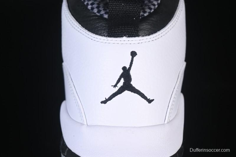 Nike Air Jordan 10 Retro Light Steel Grey Basketball Shoes - HJ6779-104