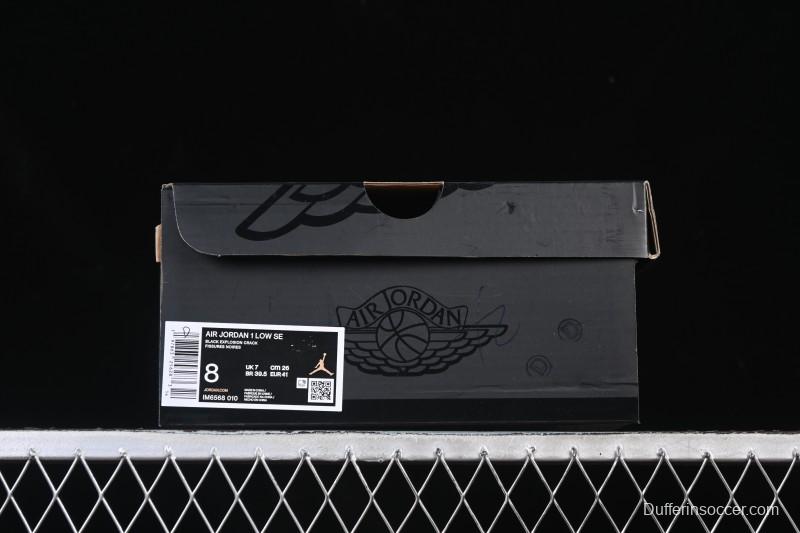 Nike Air Jordan 1 Low Elephant Print Casual Sneakers - IM6568-010