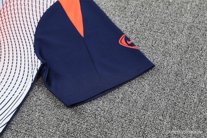 25/26 Barcelona Royal Blue Camouflage T90 Short Sleeve Jersey+Shorts