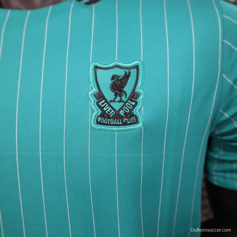 Player Version 25/26 Liverpool  Adidas Original Blue Jersey