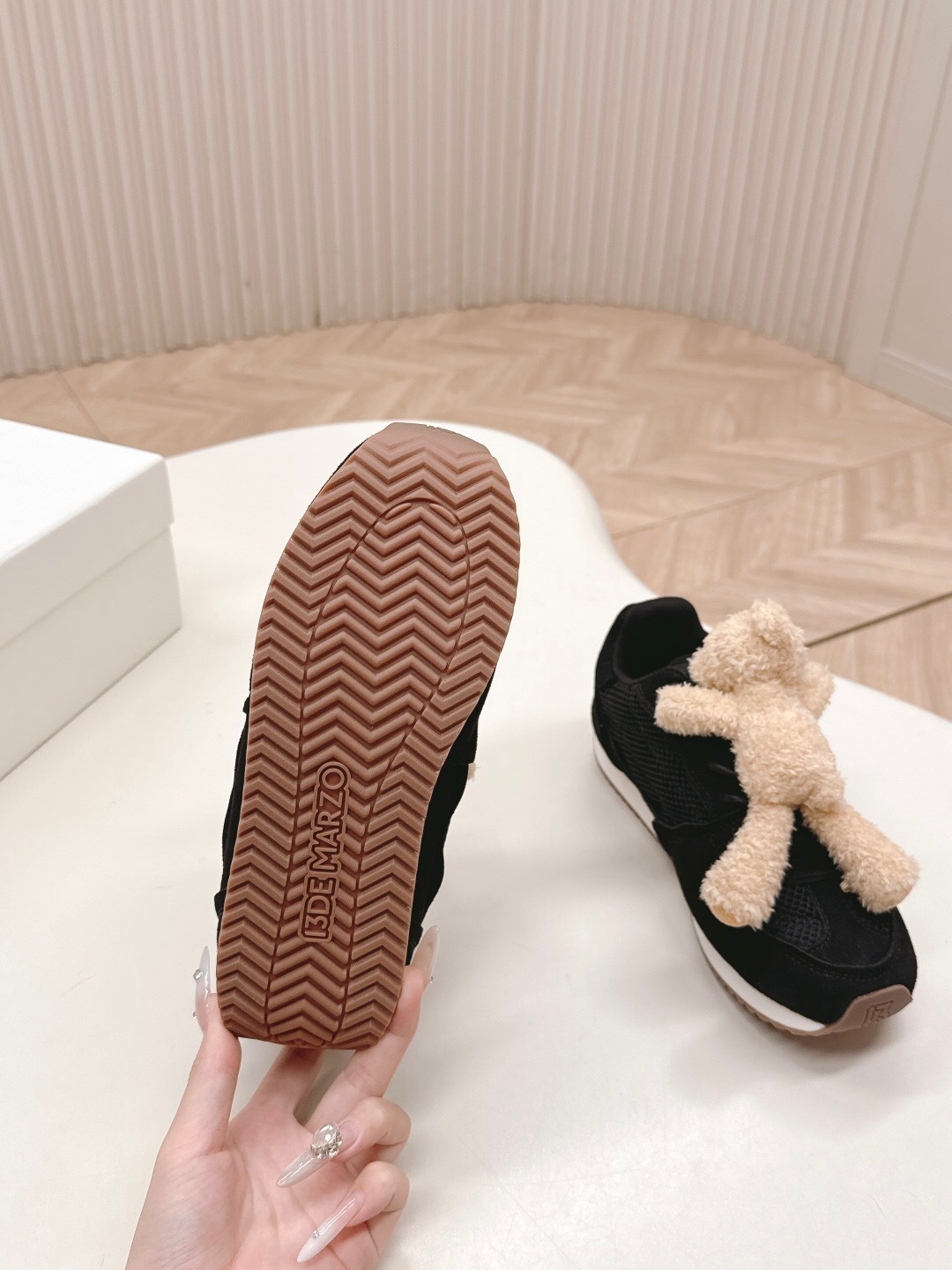 13DEMARZO Casual Series Round Bear Sneakers - LY00300
