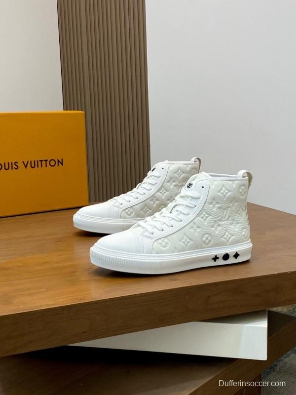 Adidas Originals Casual Sports Boots with High-End Leather Construction - KFY00460