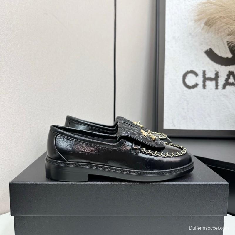 Chanel 2025 SS Classic Flap Chain Double C Loafers - LY00320