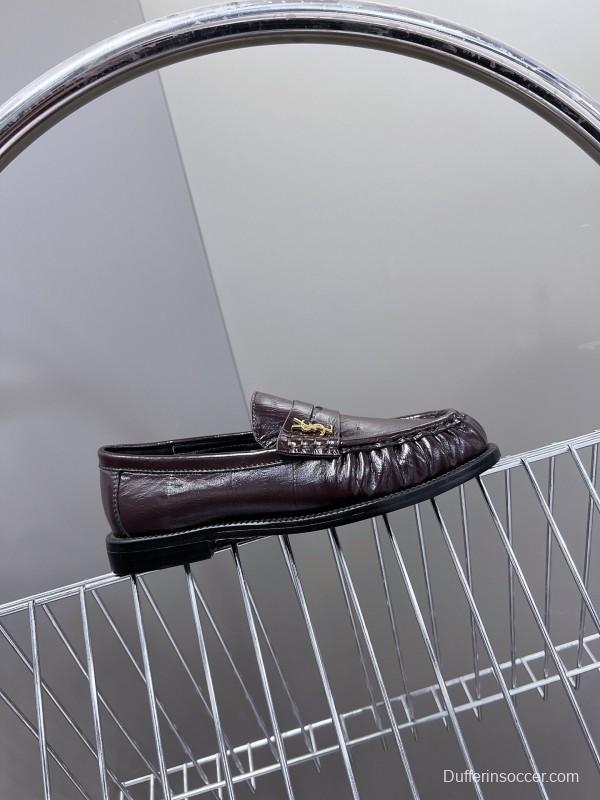 Saint Laurent 2025/SS Classic Loafer Shoes - KFY00350