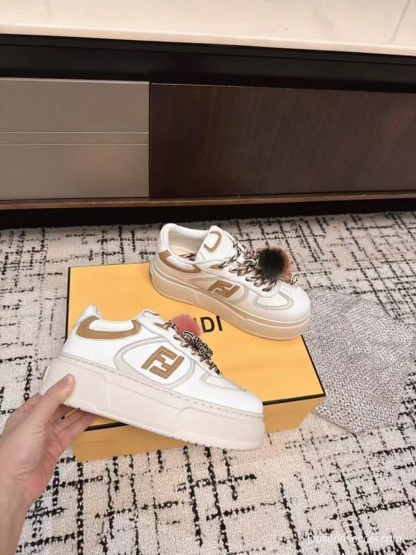 Fendi Match Series Platform Sneakers - KFY00320