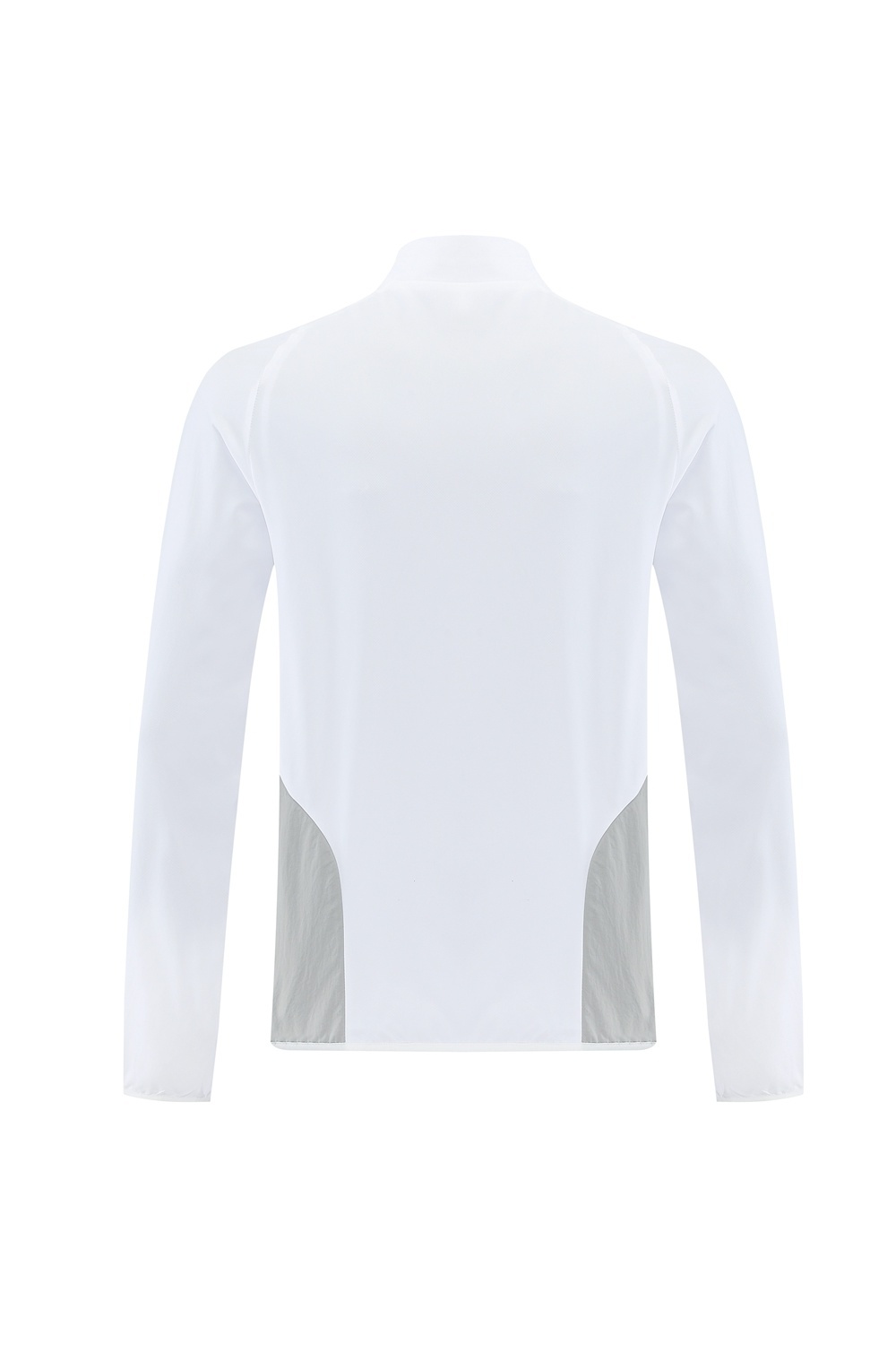 25/26 Real Madrid White Half Zipper Jacket+Long Pants S-3XL
