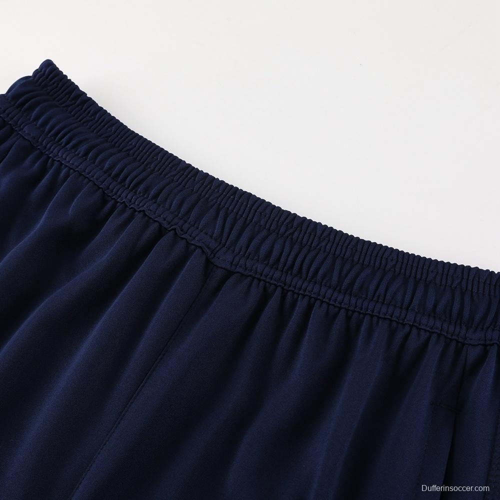 23/24 Ajax White S-2XL Half Zipper Jacket+Long Pants