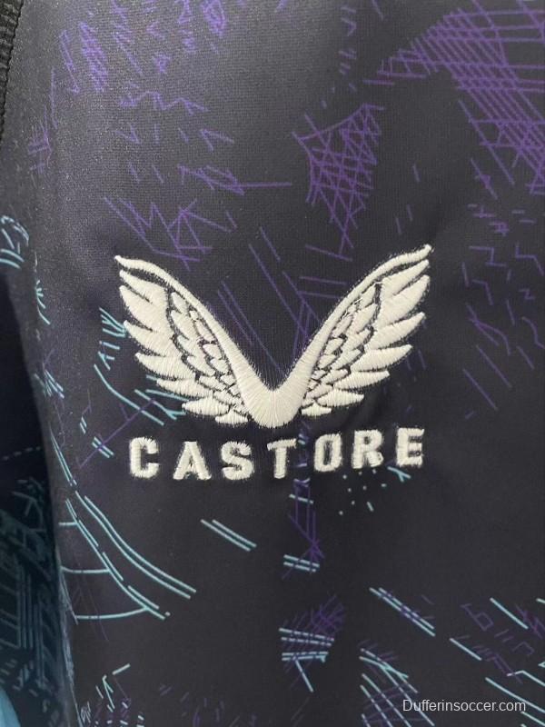 2026 England Rugby Navy with Blue Digital Cityscape Pattern Jersey