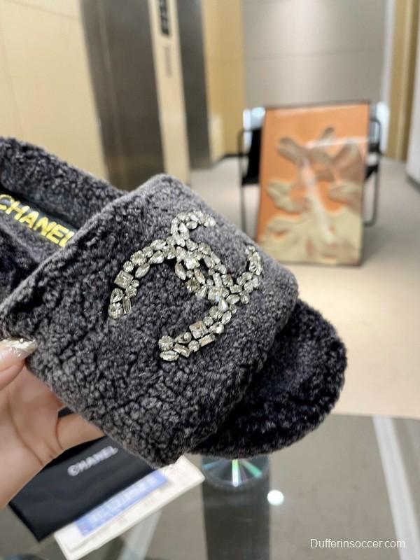 Chanel 2025 SS New Wool Slippers Soft Wool - LY00280