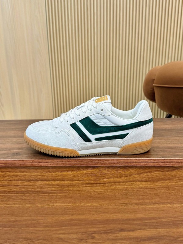 TOM FORD 2025 SS Casual Shoes with Classic Color Blocking and Imported Leather Insole - AS00350
