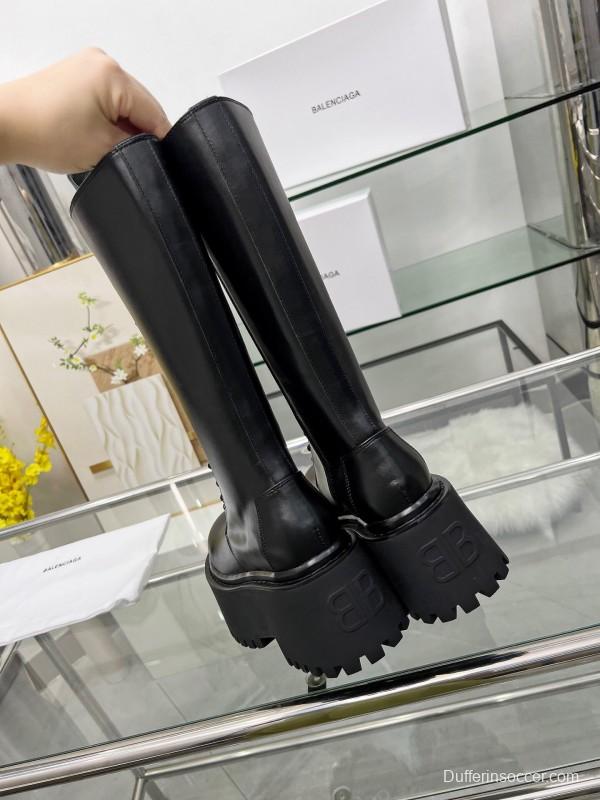 Balenciaga 2025/SS Thick Sole Ankle Boots Heavy Craftsmanship - LY00440