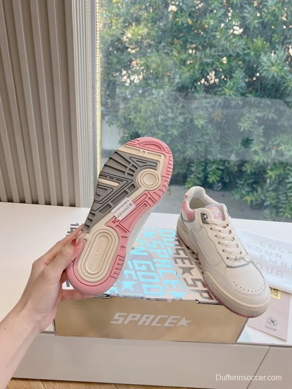 Golden Goose G411 Spring Summer Retro Running Shoes with Soft Sole - KFY00320