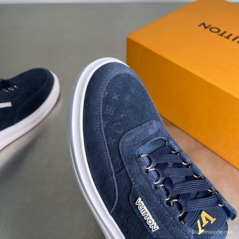 Louis Vuitton Beverly Hills Low-Top Fashion Sneakers - YC