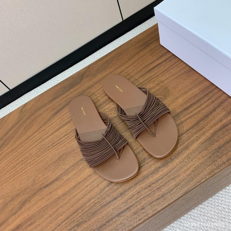 The Row Roman Net Sandals 2025 SS Minimalist Design - KFY00210