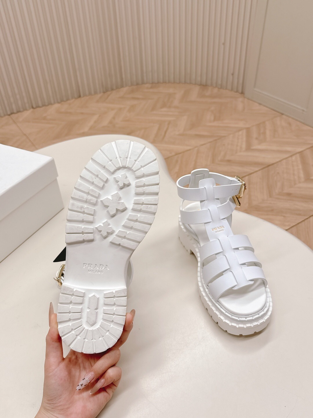Prada Spring Summer 2025 High-Top Sandals - LY00300