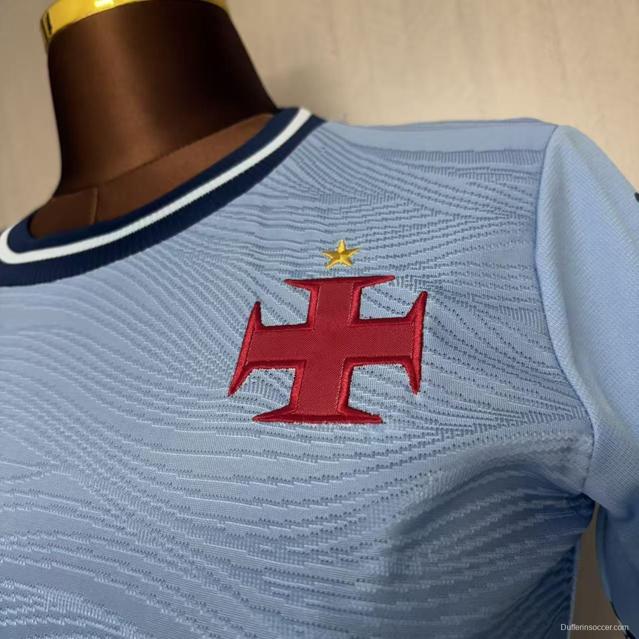 25/26 Women Vasco Da Gama Goalkeeper Blue Jersey