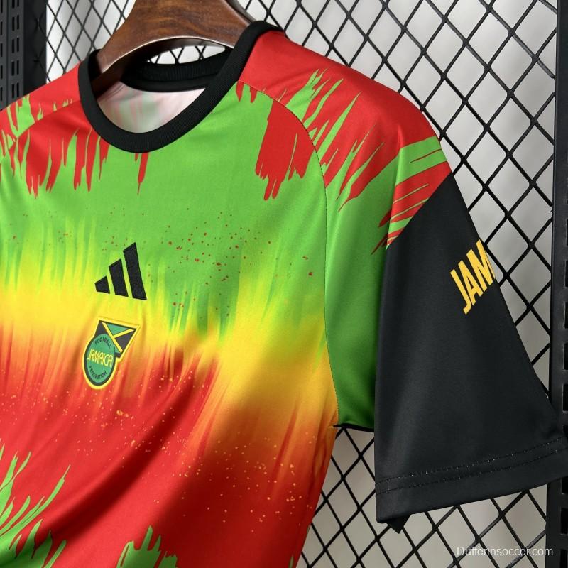 2026 Mens Jamaica X Bob Marley Pre Match Jersey