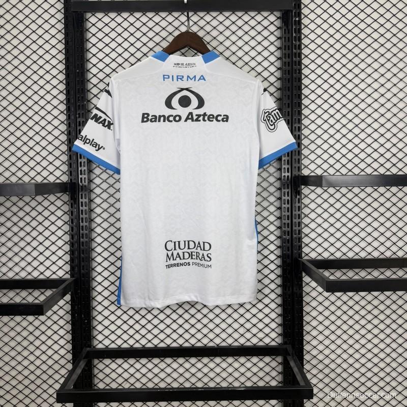 Player Version 25/26 Club Puebla White with Blue Home Jersey