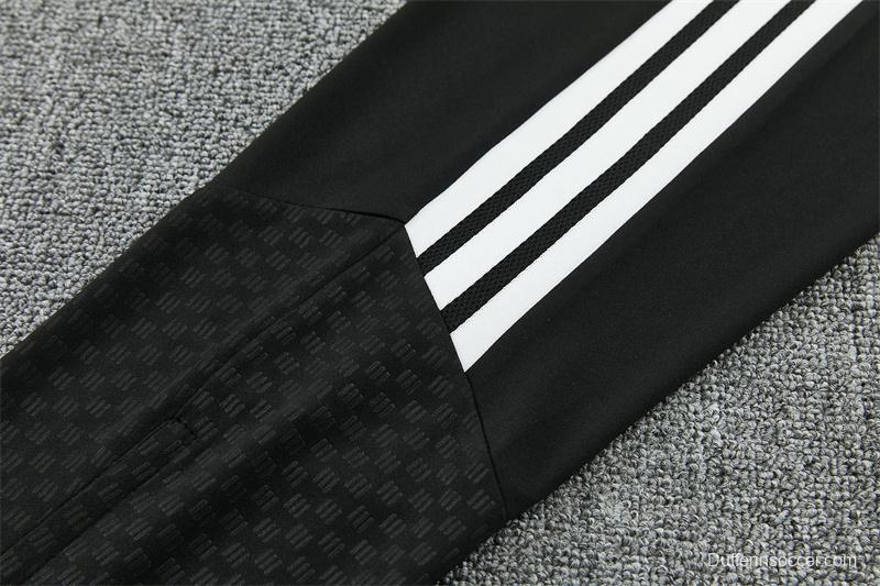 2026 Inter Miami CF Black & White Half Zipper Jacket Tracksuit + Long Pants