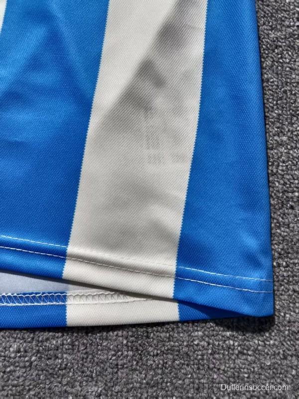 Retro 1998 Kids Argentina Home Long Sleeve Jersey