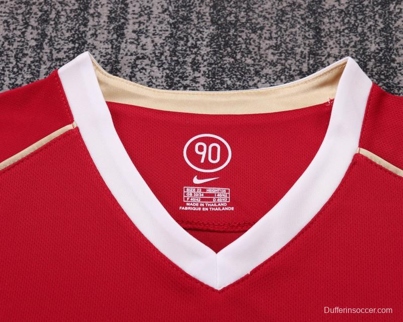 Retro Kids 06/07 Manchester United Home Jersey
