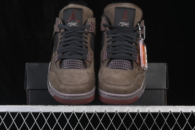 Nike A Ma Maniere x Air Jordan 4 Retro Dark Mocha Basketball Shoes - IF3102-200