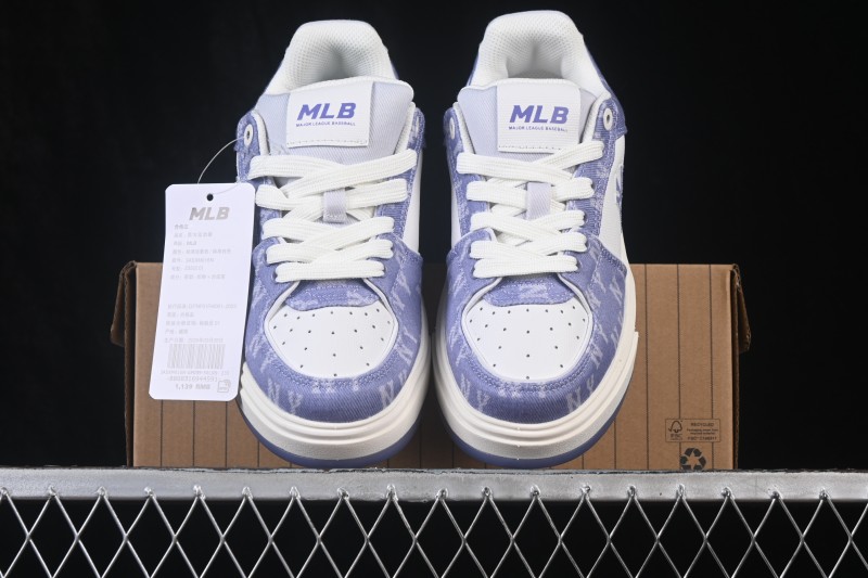 MLB Chunky Curve Liner New York Yankees Thick Sole Casual Running Shoes - 3ASXM016N50LDS
