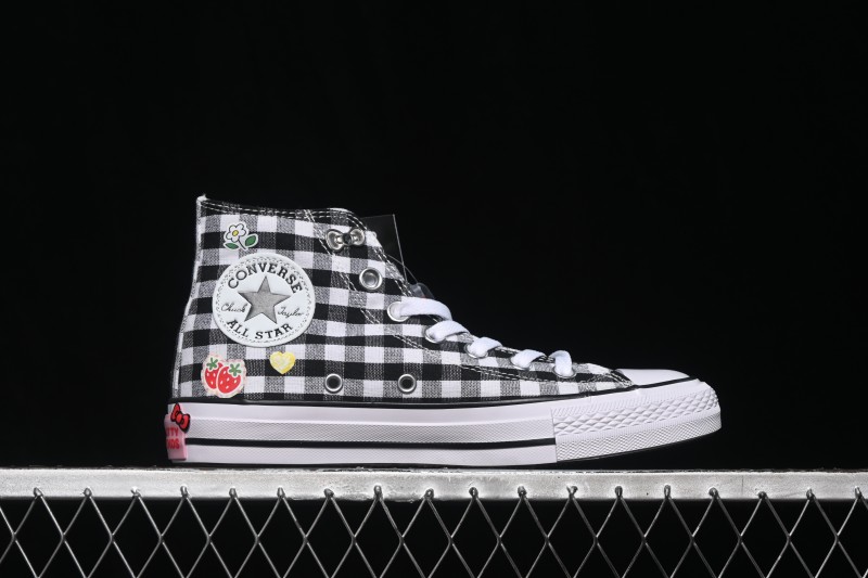 Converse × Hello Kitty and Friends Picnic Chuck Taylor All Star Hi High-Top Casual Skate Shoes - A17697C