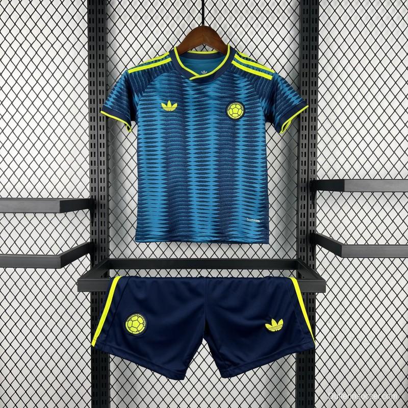 2026 Kids Colombia World Cup Away Kit