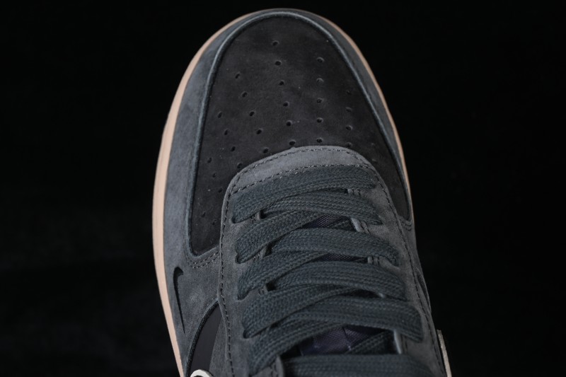 Nike Stussy Air Force 1 '07 Low Skateboarding Shoes with Iconic Co-Branding - BK1916-002