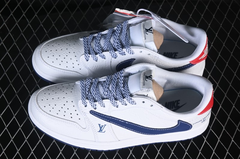 Nike Air Jordan 1 Low Retro Basketball Shoes with Premium Custom Craftsmanship - LD2028-062