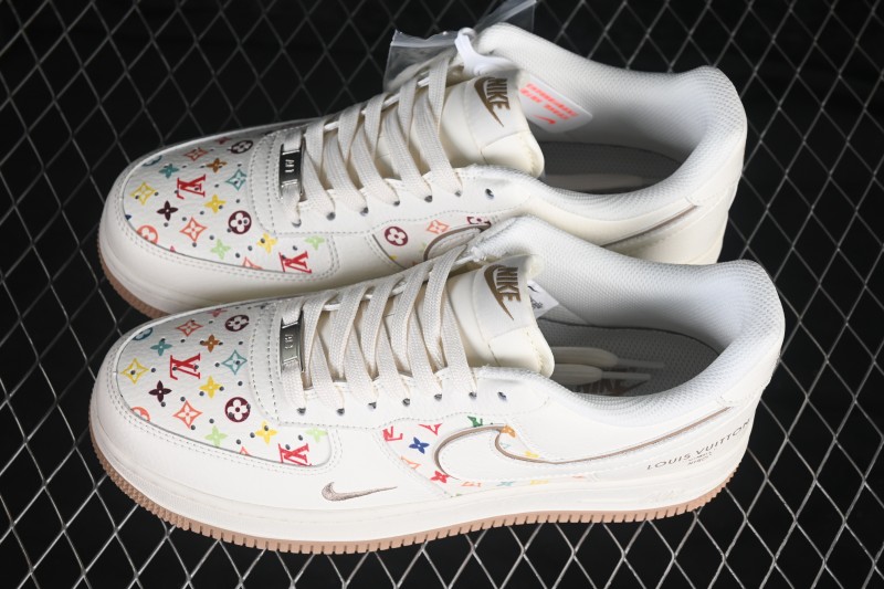 Nike Air Force 1 '07 Low Limited Edition Casual Skateboarding Shoes with Full-Length Air Cushion - MM3399-808