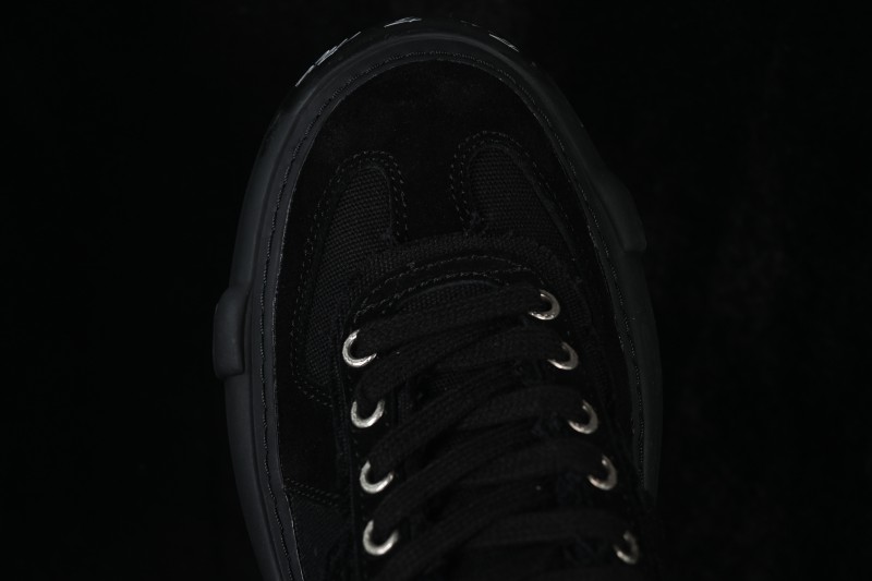 xVESSEL Wu Jianhao Unisex Low-Top Deconstructed Thick-Soled Shoes with Tweed Texture - S19X001B