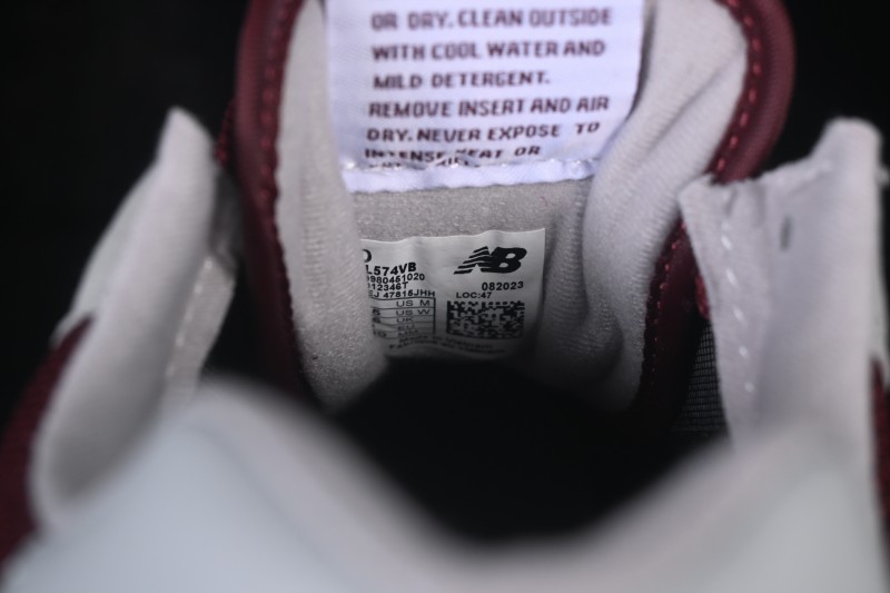 New Balance 574 Classic Retro Running Shoes with Suede and Mesh Upper - ML574VB