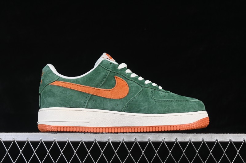 Nike Air Force 1 '07 Low Casual Sneakers with Premium Leather and Air-Sole Cushioning - DF0188-121
