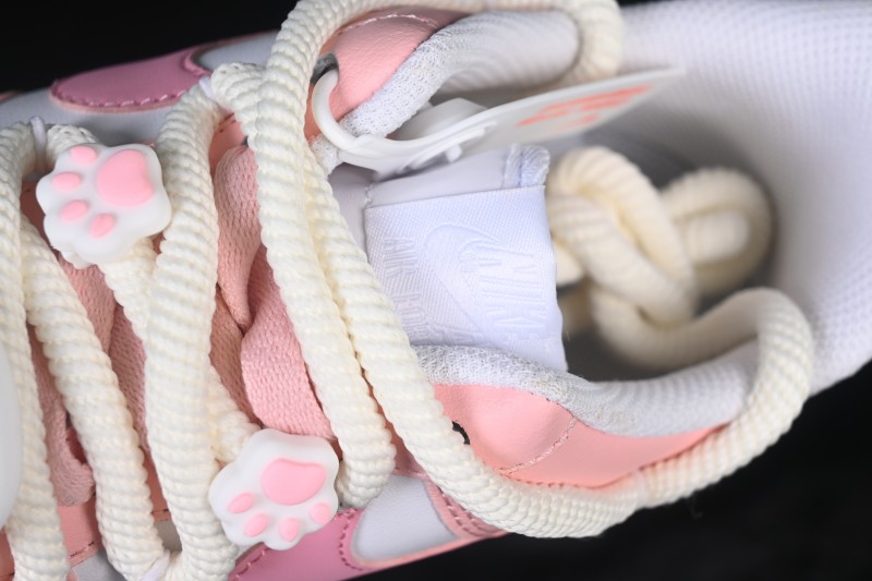 Nike Air Force 1 '07 Low Hello Kitty Pink White Casual Sneakers - YY2024-762