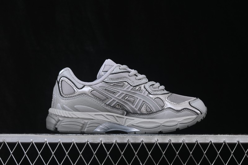 Asics Gel-NYC Retro Running Shoes with Breathable Mesh and Gel Cushioning - 1203A280-021