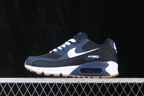 Nike Air Max 90 Retro Running Shoes with Visible Air-Sole Cushion - FB9658-400