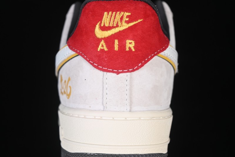 Nike Air Force 1 '07 Low Chinese New Year Limited Edition White Grey Running Shoes - KD1688-006