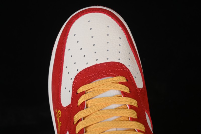 Nike Air Force 1 '07 Low Chinese New Year Limited Edition Black Red Basketball Shoes - DF0188-133
