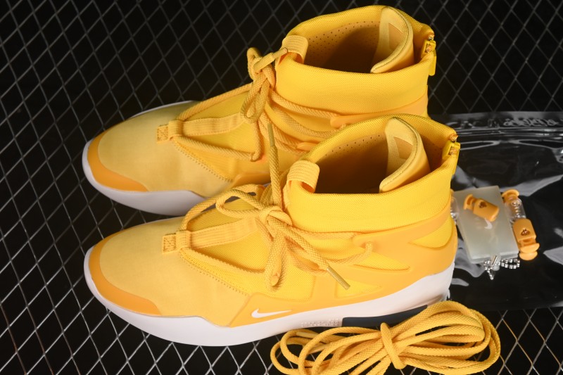 Nike Air Fear of God 1 String High-Top Basketball Sneakers with Double Zoom Air Cushioning - AR4237-700